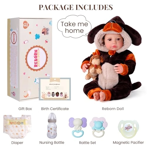 Carina Reborn Dolls - Vinyl Ages 3+