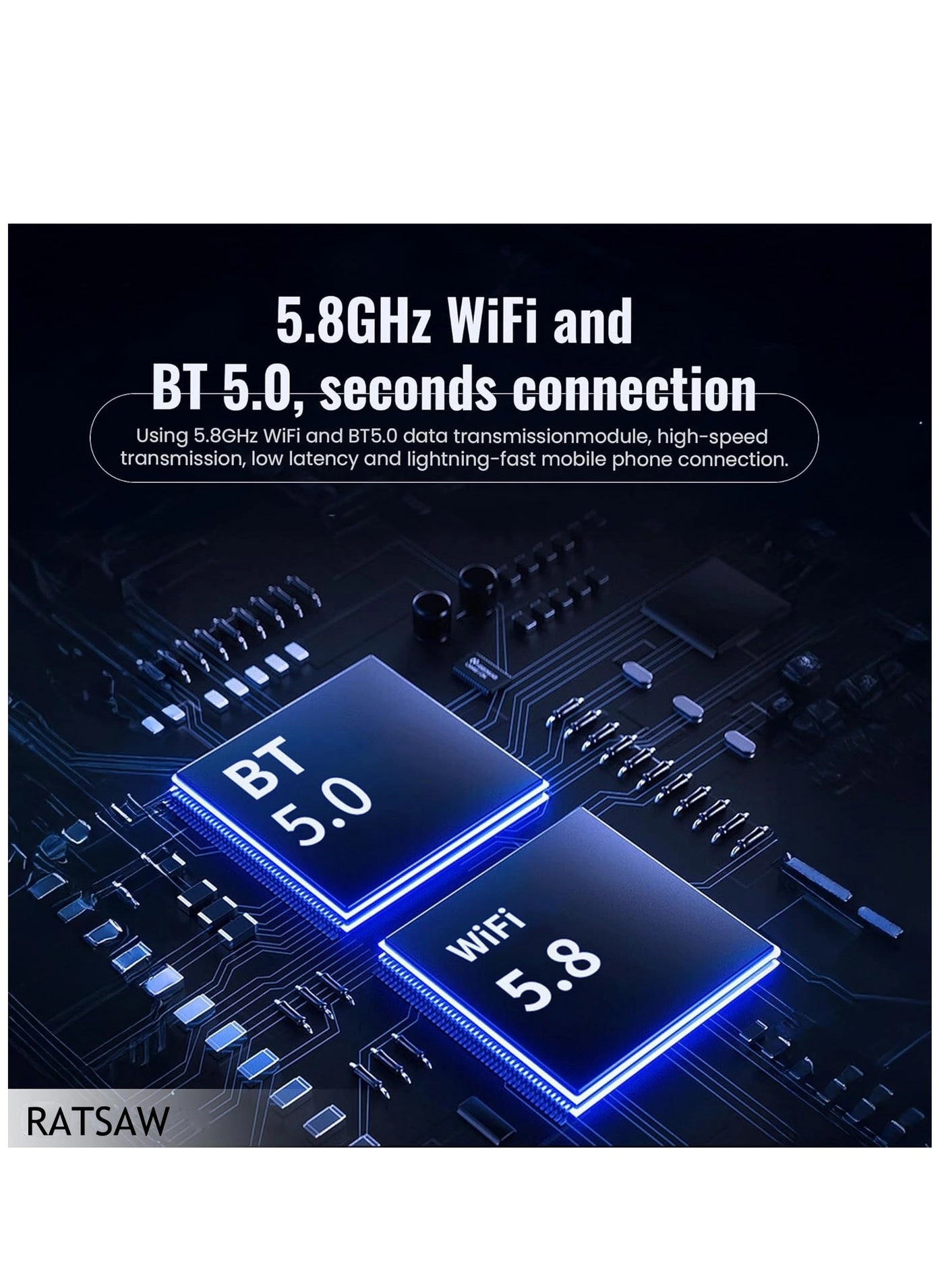 Wireless CarPlay Adapter - USB Type C 5 GHz WiFi