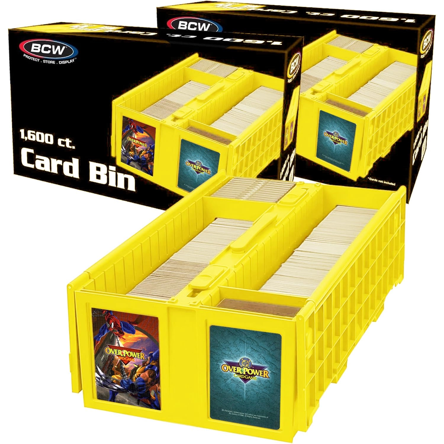 BCW Supplies Collectible Card Bin - 1600 Pack