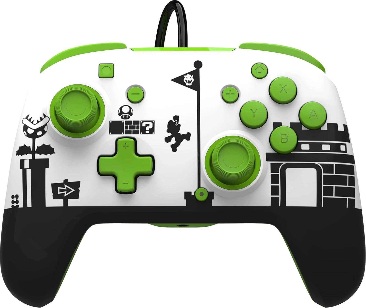 Faceoff Deluxe Audio Wired Controller - Mario
