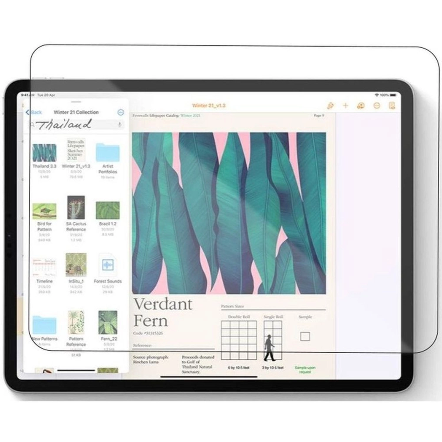 Clear Screen Protector for iPad Pro 13