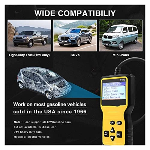 Cat Tester V310 - OBD2 16pin