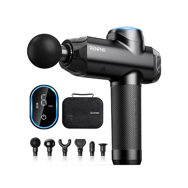 R3 Massage Gun - 6 Heads 6 Speed