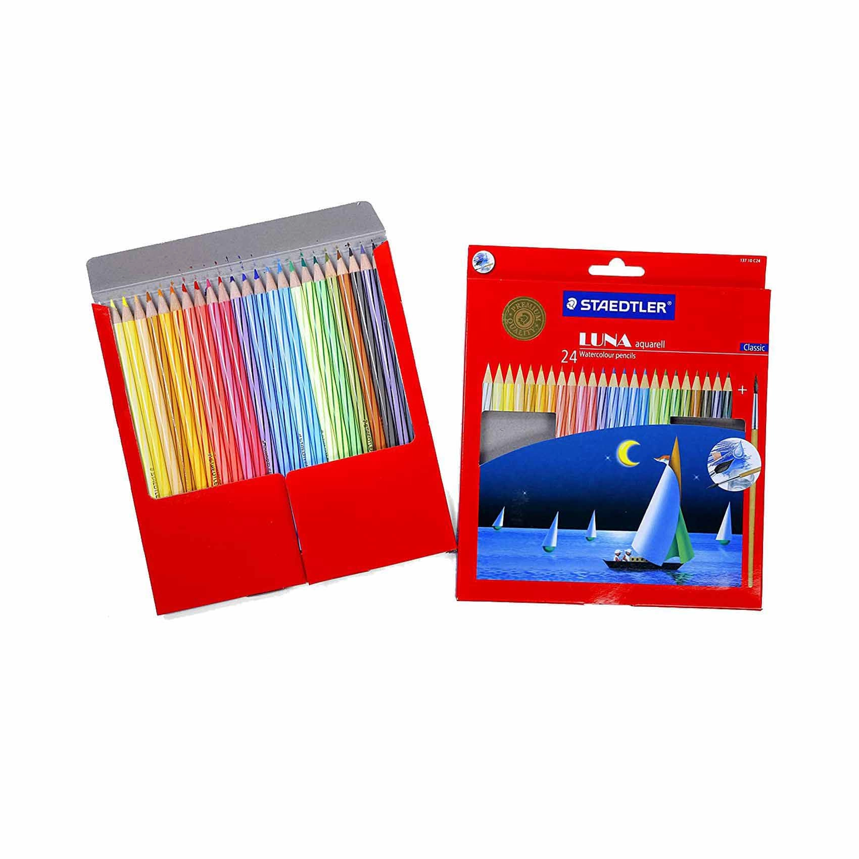 Luna Coloured Pencils - 24 PCS