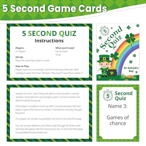 St. Patrick's Day 5 Second Game - 15 years and up 108pcs