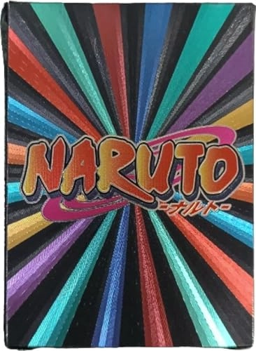 Naruto Anime Unique Card Desk Pack Black Edition - 55pcs