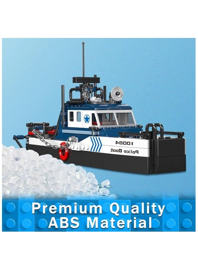 10084 Sea Rescue Boat Kit - Police