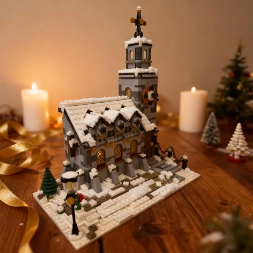 Winter Chapel - 1074pcs