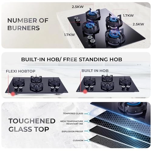 LOTUS FLEXI 491 Gas hob