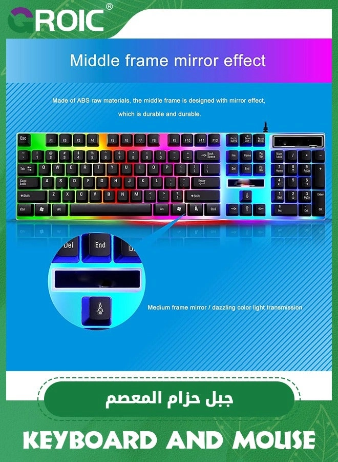 Keyboard and Mouse Combo - Wired