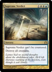 Magic: the Gathering Supreme Verdict 201 - Return to Ravnica