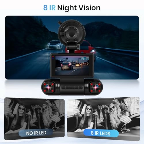 Car Dashcam - 2K 3x1080P