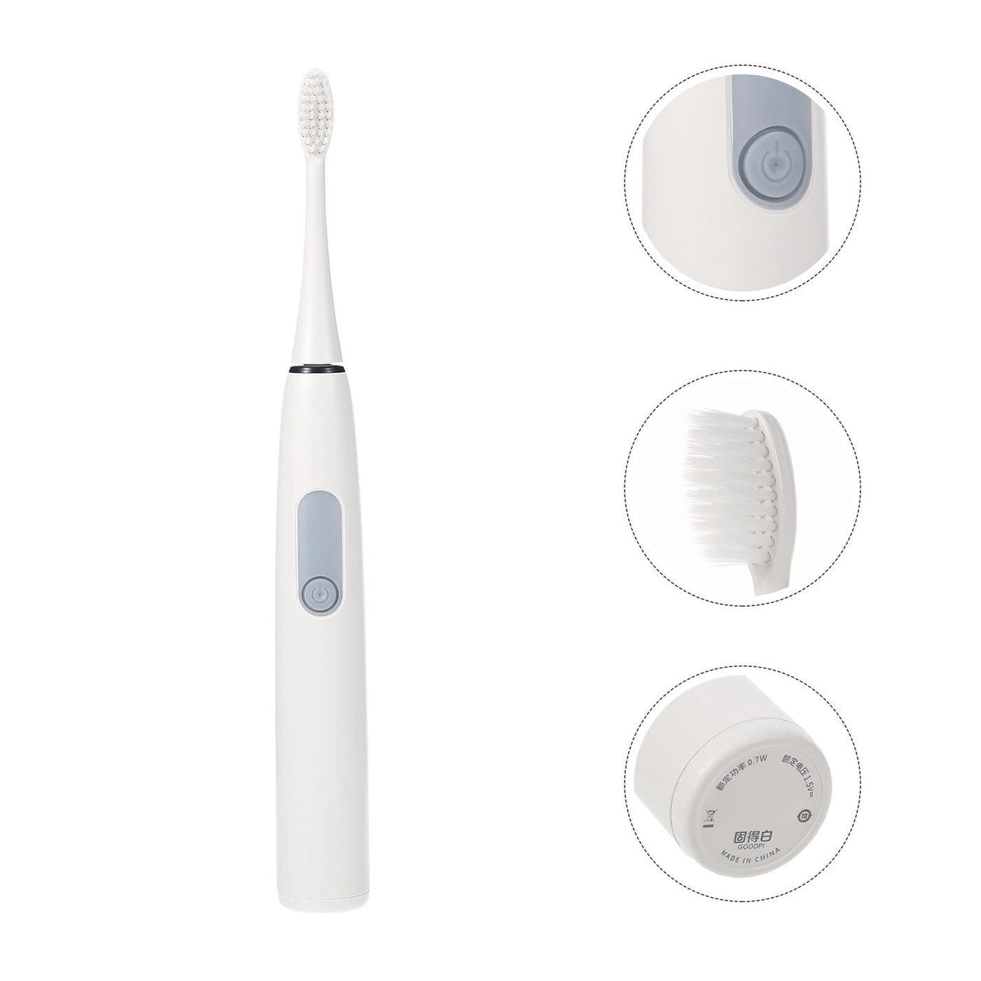 Sonic Electric Toothbrush - For Adults Deep Cleaning