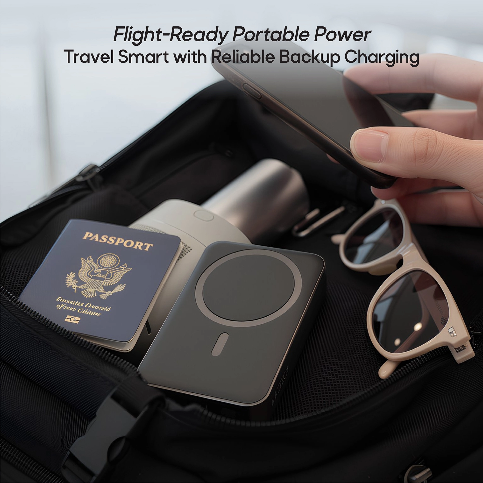 Powergo - 10000mah Quick charge Wireless charging