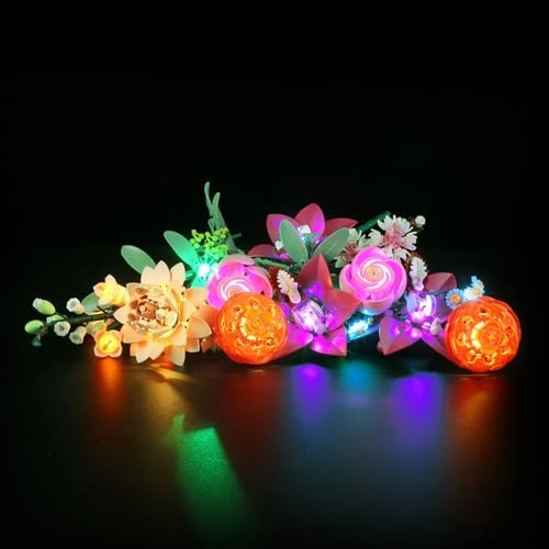 LED Light - 10342 Pretty Pink Flower Bouquet