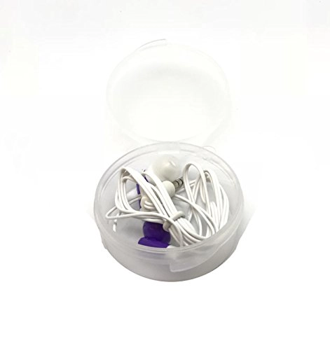 Earbuds for Universal - 50 Pack Hard Shell Case 3.5mm Stereo