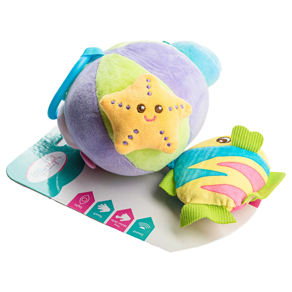 Baby Stroller Plush Hanging Mobile Rattle Toy - Suitable for 3 months and above