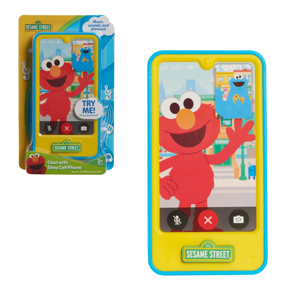 Chat With Elmo Cell Phone - Suitable for 2 years & above