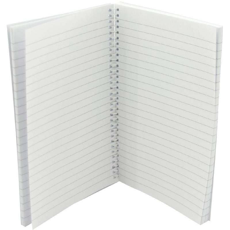 Notebook 19 X 26 cm Spiral - Grid 100 Sheets
