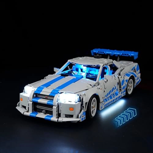 LED Light for Lego 42210 - 2-Fast-2 Furious Nissan Skyline GT-R (R34) Speedster