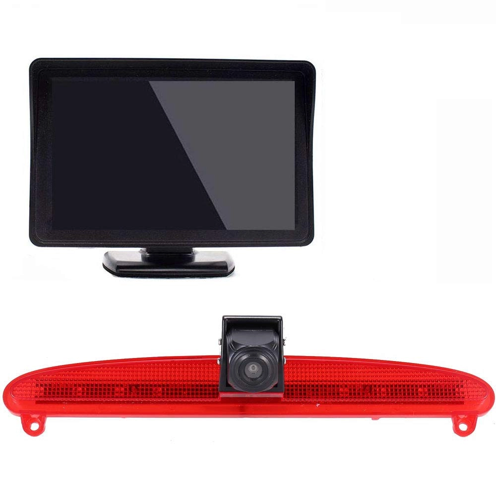 TFT LCD monitor - 4.3 inch + car rear view camera - Night vision Wireless 1280 x 720
