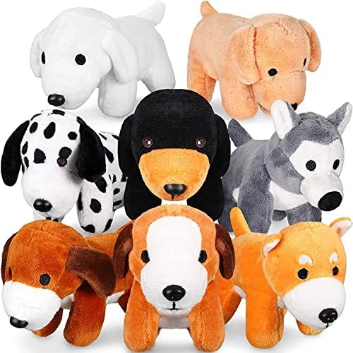 Sumind Plush Pets - 8 Pieces 6 inches