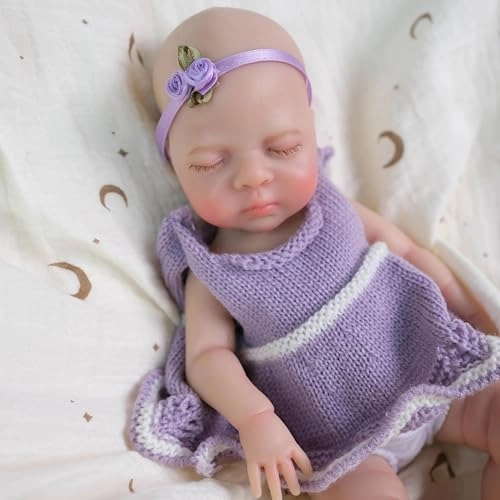 Reborn Baby Doll - 12 inch Vinyl Girl Ages 3+