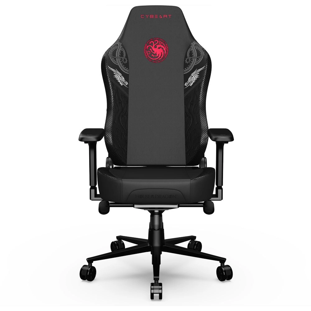 CYBEART House of Dragons Gaming Chair - Black