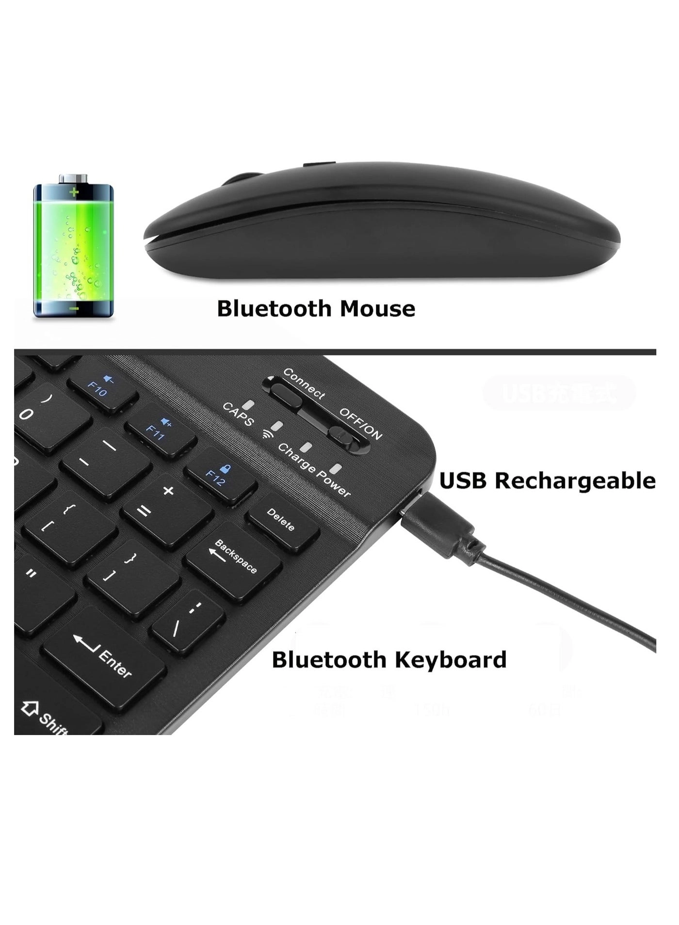 Wireless Keyboard & Mouse Combo - Wireless