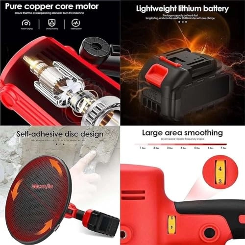 Electric Wall Smoothing Machine - 1680w