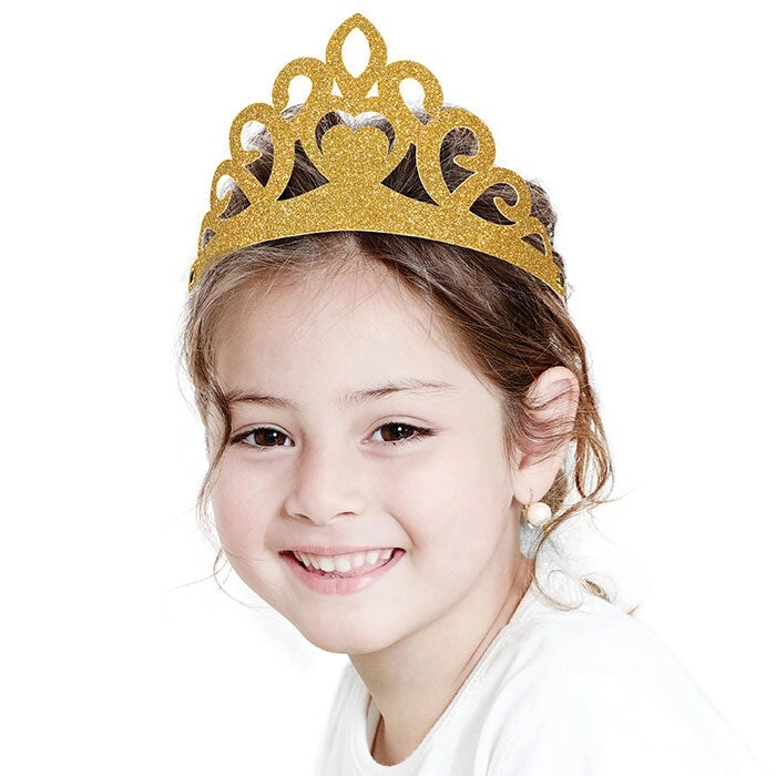 Princess Tiara - 4.25 Inches x 9.5" 8-Pieces