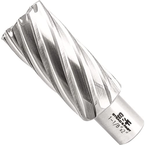 Annular Cutter - High Speed Steel (HSS) 1 piece(s) 1-1/8" x 2"