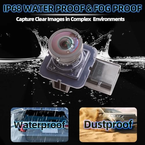 Rear View Backup Camera - NIGHT VISION RCA USB 1080P