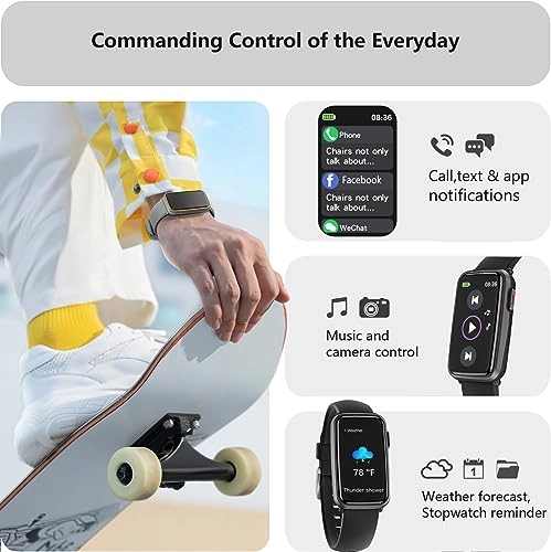 Fitness Tracker - 1.47'' IP68 Waterproof
