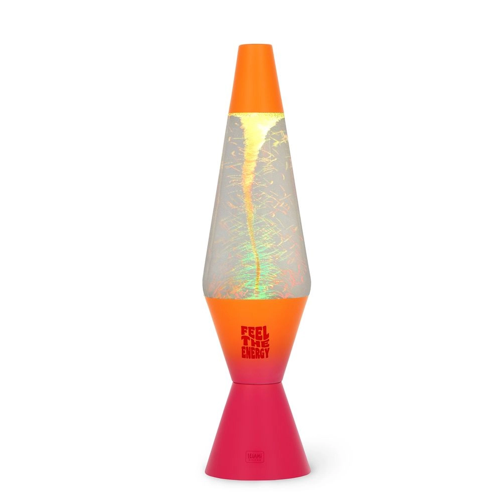 Legami Tornado LED Lamp - USB/DC Glass Aluminium
