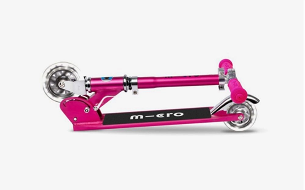 Sprite Kick Scooter – 120/80 mm LED Foldable