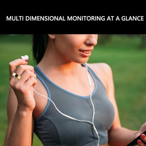 Smart Health Ring - Heart Rate Body Temperature Sleep Monitoring