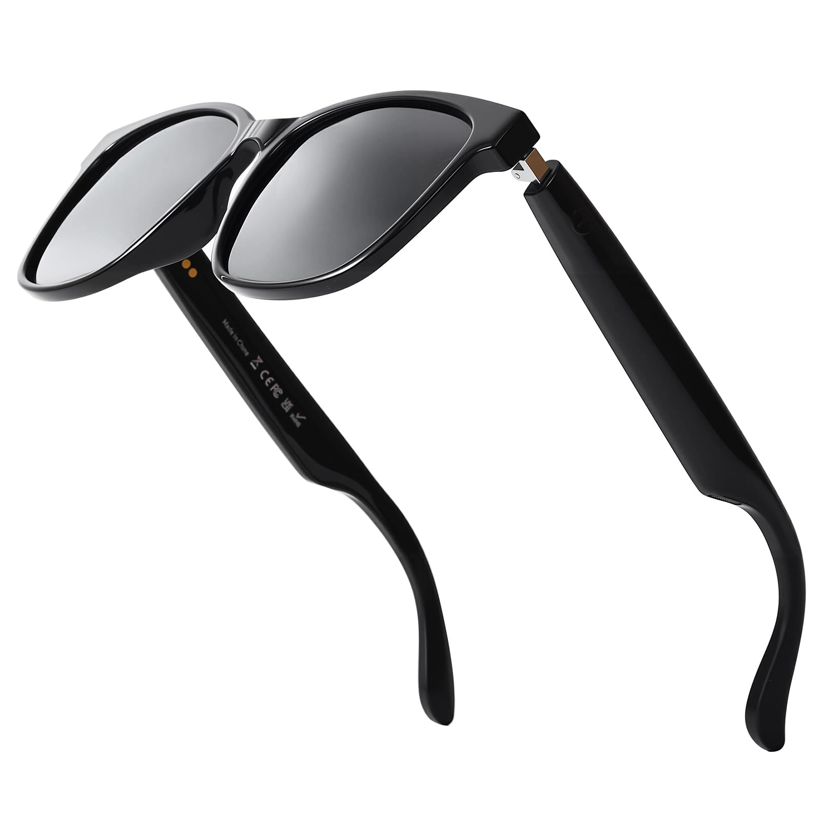 Quaoar Smart Bluetooth Audio Sunglasses - Dual Speaker Remote Shooting