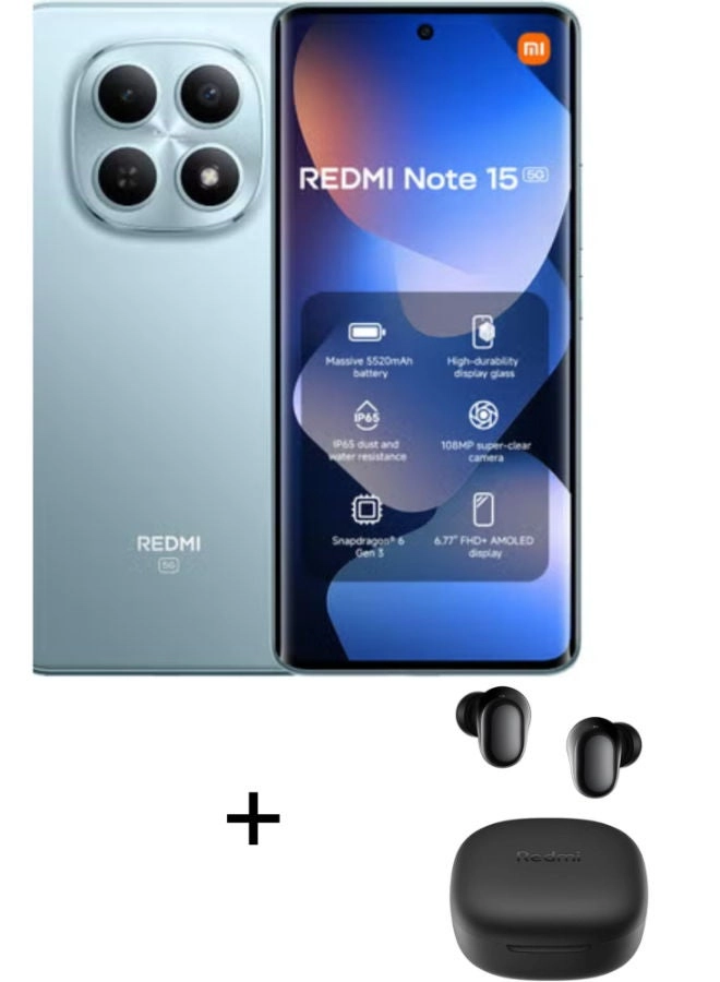 Note 15 6GB 128GB + Redmi Buds 6 Play