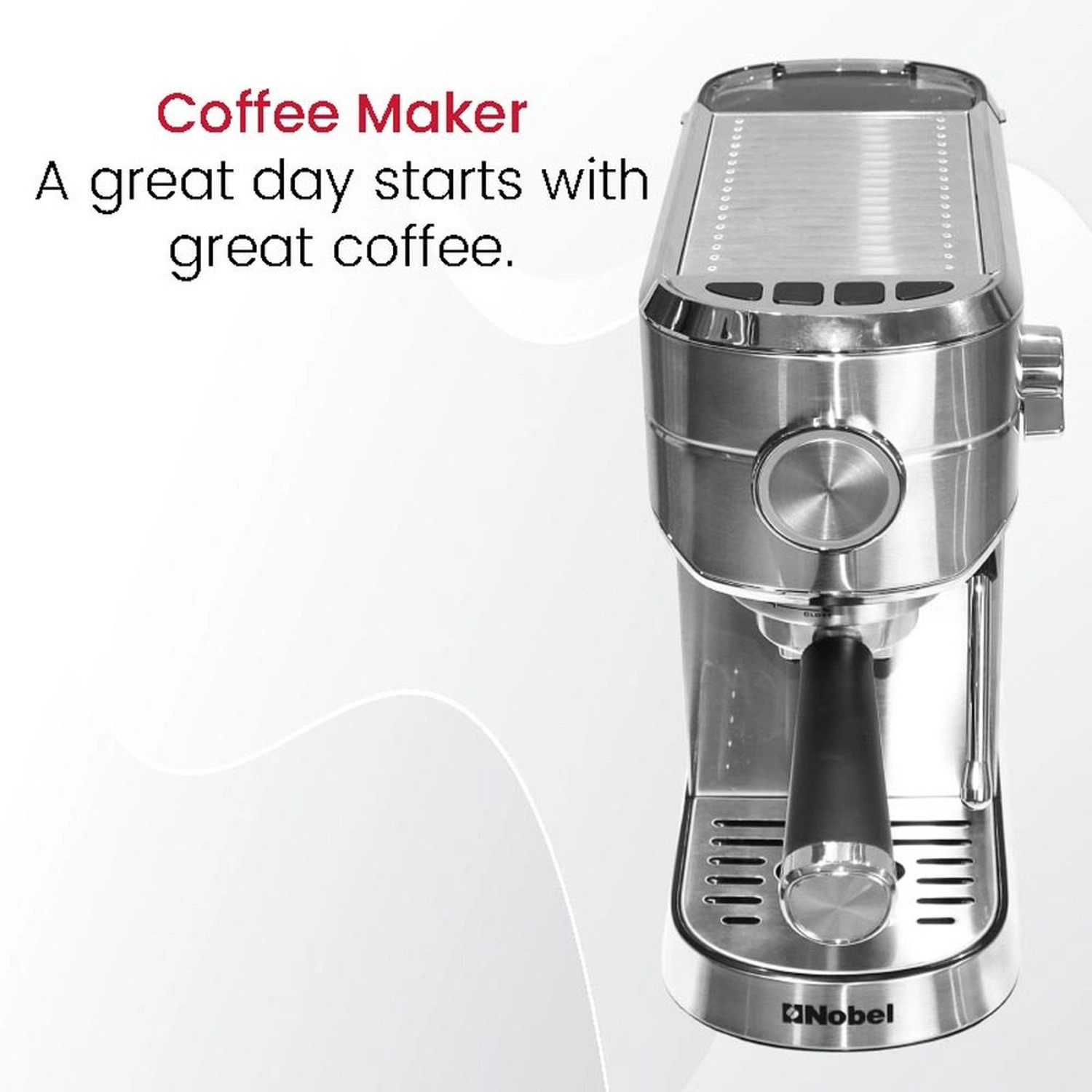 NCM15 Espresso Machine 15-Bar ThermoBlock Grinder & Cappuccino