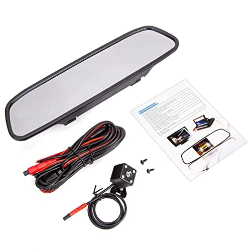 4.3 Mirror Monitor - 4.3 Inches + Car Rear View Camera - 480 (W) × 272 (H)