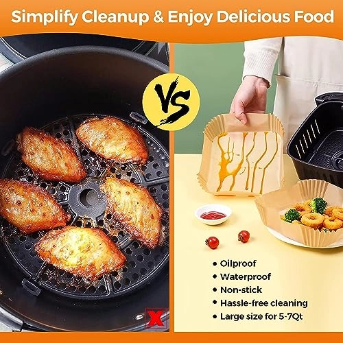 Air Fryer Liner - Paper 100