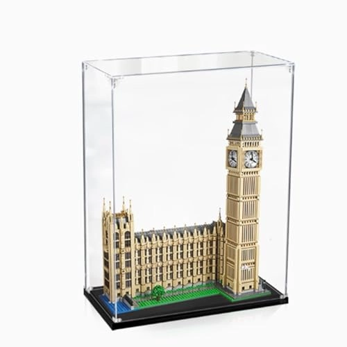 Acrylic Display Case for LEGO 10253 London Big Ben Model - 3mm thickness