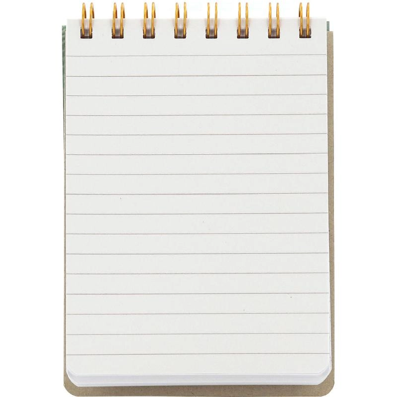 Memo Notebook A7 Spiral - Lined 60 Sheets