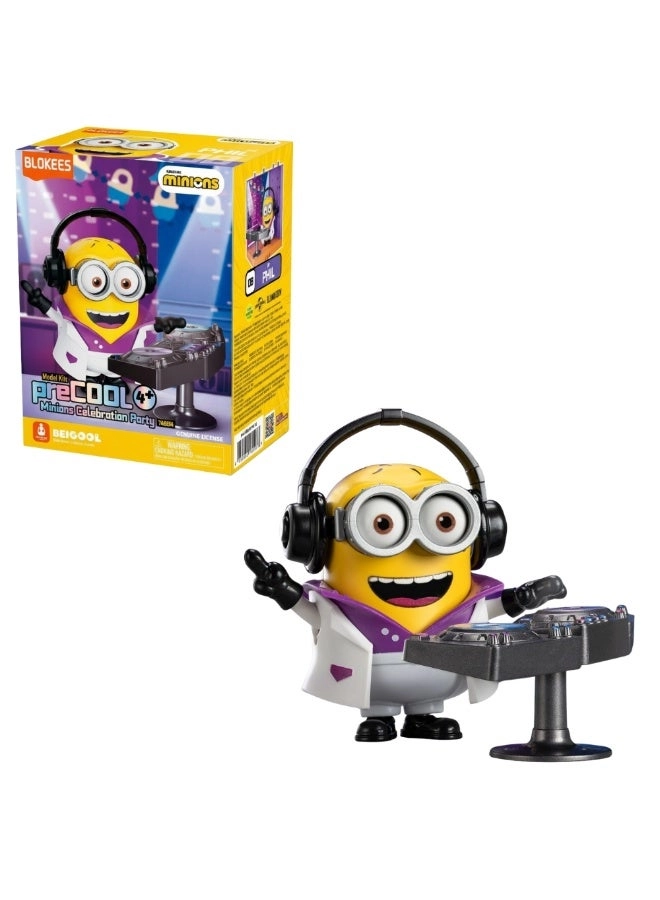 DJ Phil Building Figure - Minions 4+ pcs