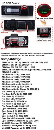 Rear View Camera - Night Vision 1280 x 720 pixels