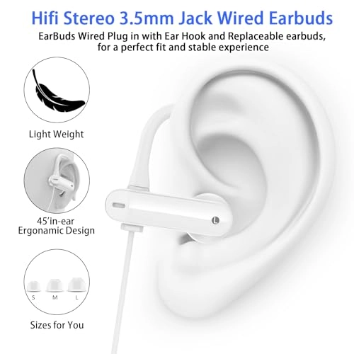 Over Ear Earbuds - Wired Earbud