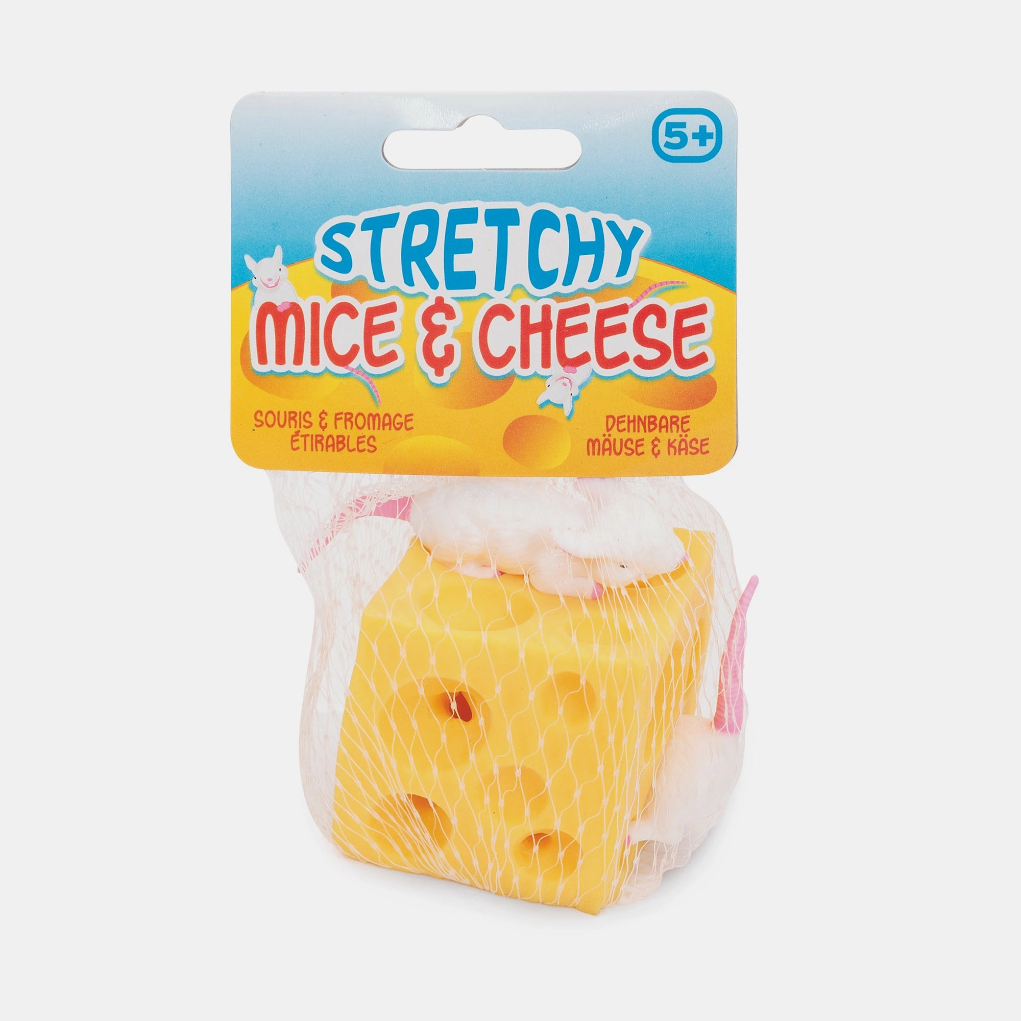 BORDERS Stretchy Mice And Cheese - 5+ 3 pieces