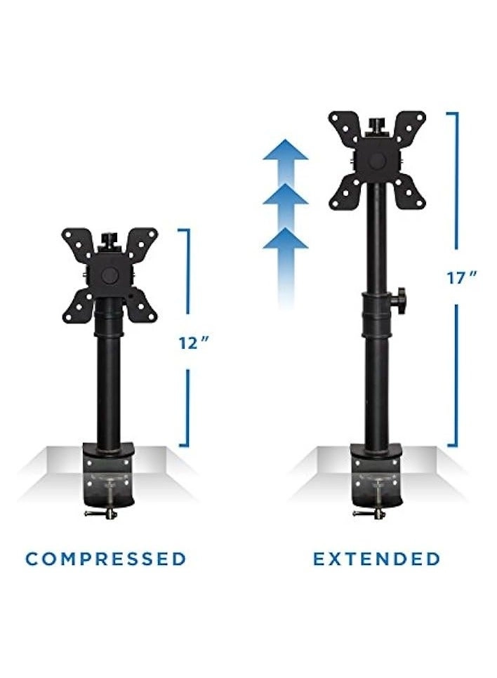 Monitor Mount Arm - Single 20 to 32 inches 75x75mm and 100x100mm