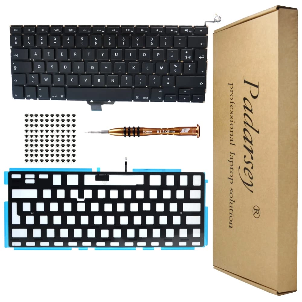 Pardarsey A1278 - French Backlit Keyboard MacBook Pro 13 Inch